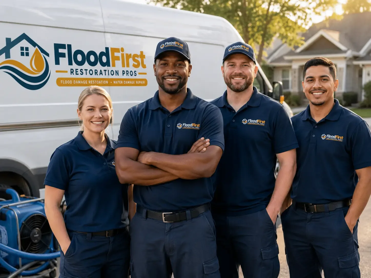 Flood Damage Restoration company in Portland, TX